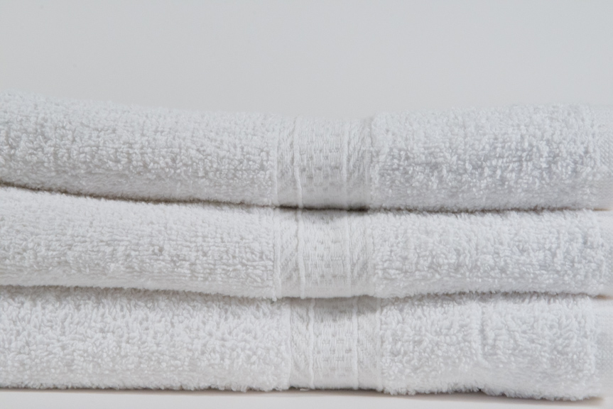 PLUSH BATH TOWEL, WHITE - 27
