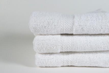 PLUSH BATH TOWEL, WHITE - 27