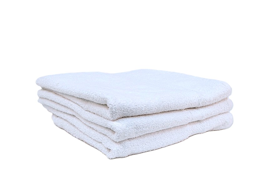 Premium Terry Towels, WHITE