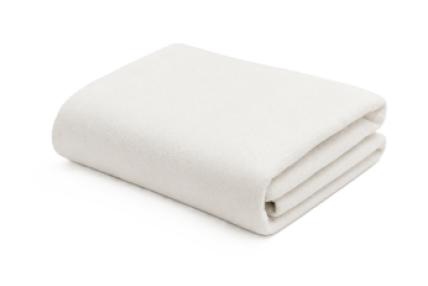 BABY FLANNEL BLANKET - WHITE - 36