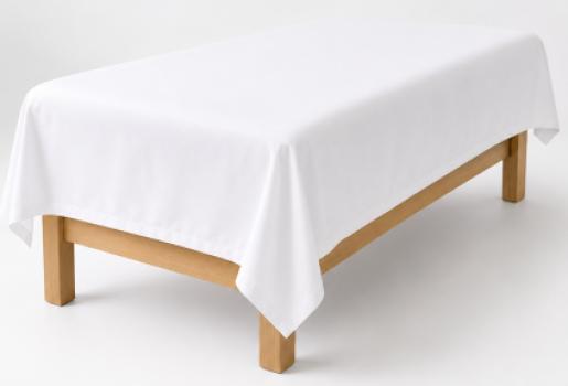 FLAT SPA SHEET, WHITE - 45