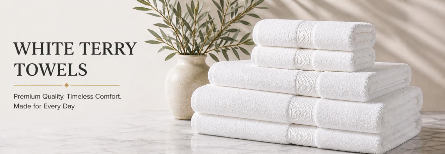 White Terry Towels