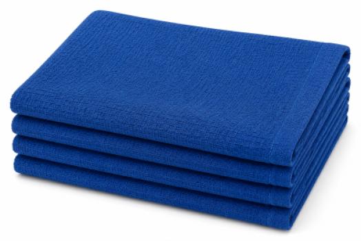 HUCK TOWEL - ROYAL BLUE - 18