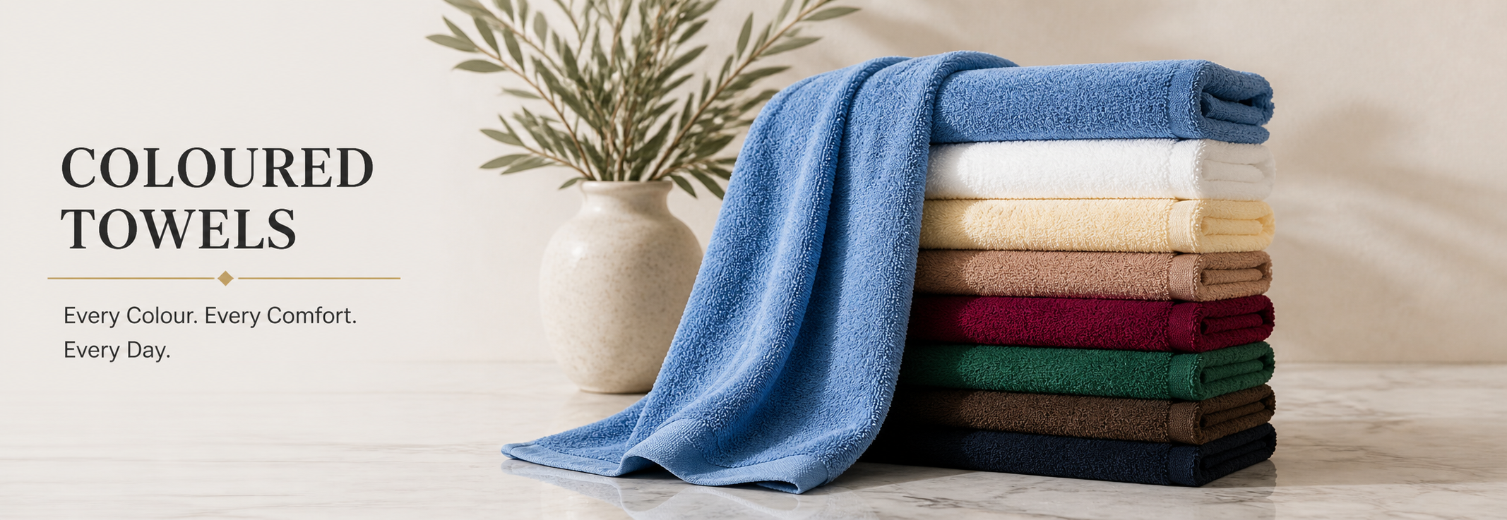 Coloured Terry Towels