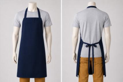 BIB APRON - NAVY BLUE - 30