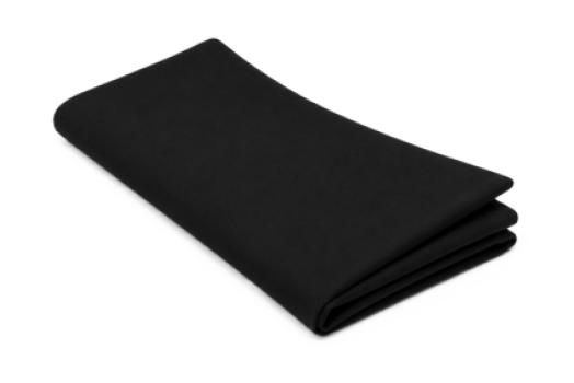 NAPKIN  - POLYESTER - BLACK - 20