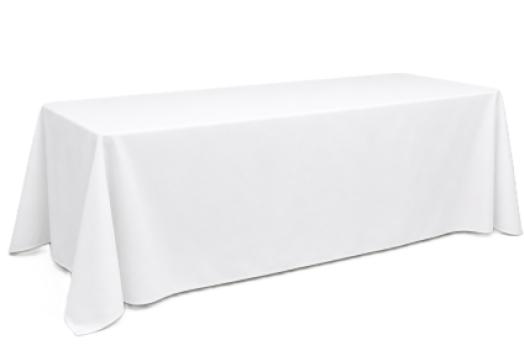 TABLE COVER - WHITE - 72