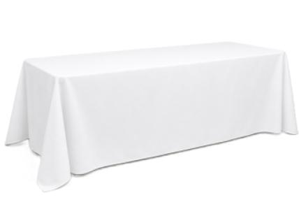 100% SPUN POLY TABLE COVER - 72