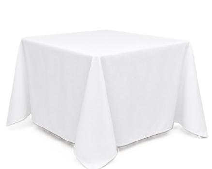 TABLE COVER - WHITE - 72