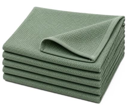 HUCK TOWEL - MISTY GREEN - 18