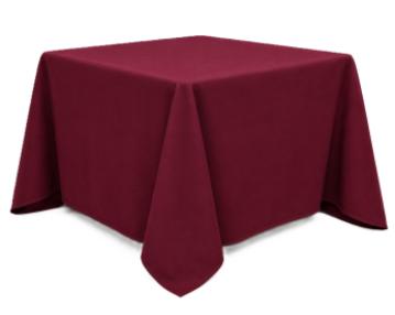 TABLE COVER - BURGUNDY - 36