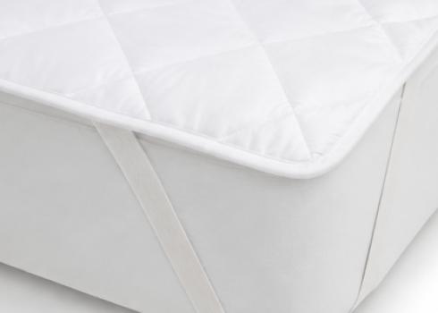 FLAT MATTRESS PAD - WHITE - TWIN - 39