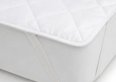 FLAT MATTRESS PAD, WHITE, TWIN - 39