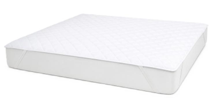 FLAT MATTRESS PAD - WHITE - TWIN - 39