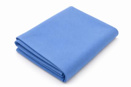 PILLOW CASES WOVEN BLUE